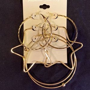 Gold Fashion Jewelry Earrings